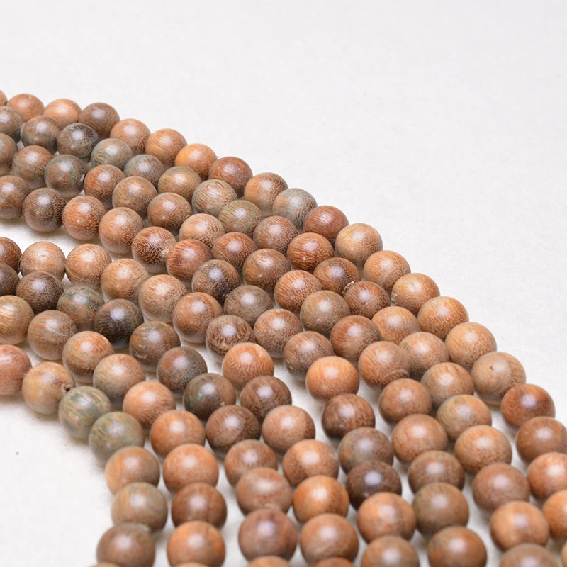 

Бусины из натурального дерева для изготовления ювелирных изделий ручной работы, аксессуары «сделай сам» для самостоятельной полировки бра...