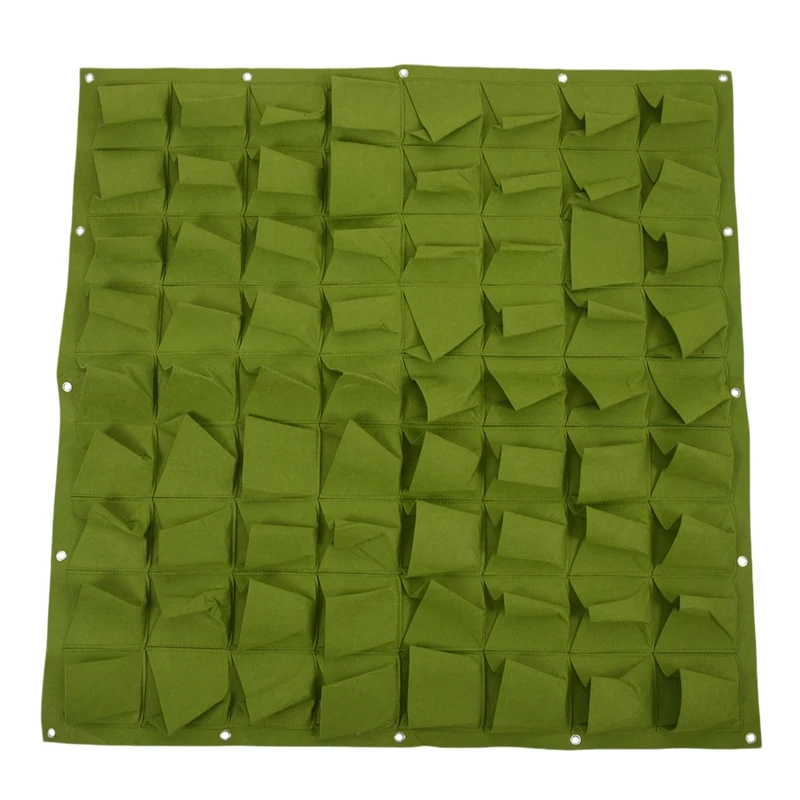 72 Карманный мешок для посадки настенное Вертикальное Озеленение подвешивание