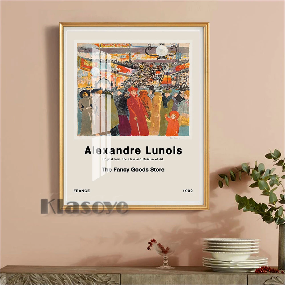 

Alexandre Lunois Art Poster Gallery Quality Prints Canvas Painting Exhibition Museum Wall Picture Modern Minimalist Home Decor