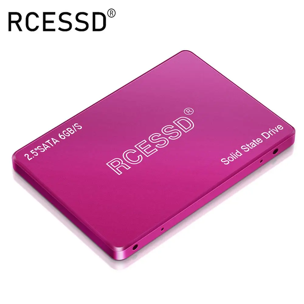 Розовый внутренний жесткий диск RCESSD SSD 2 5 дюйма 120 ГБ 128 240 256 360 гб Внутренний