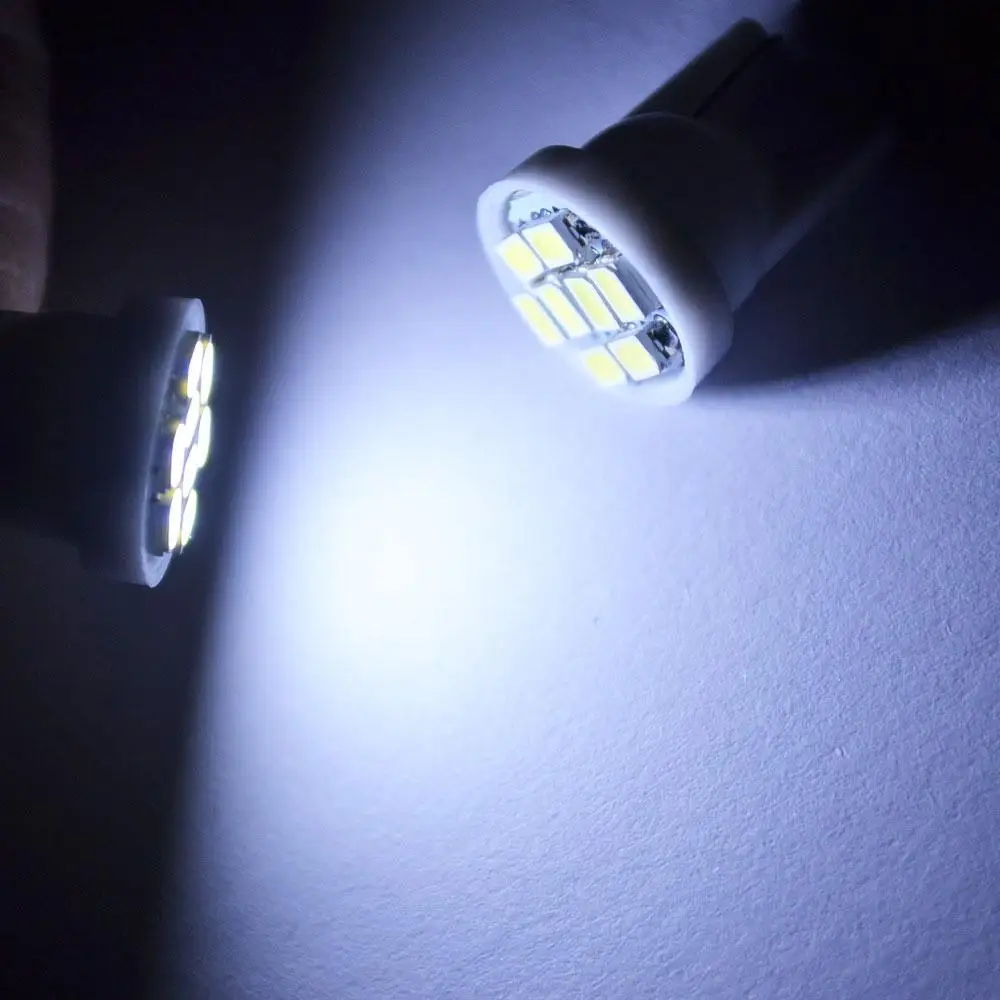 10 шт. Led 8 Smd 1206 светодиодов 8SMD Авто интерьерный светильник дорожные фонари s