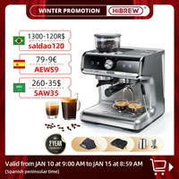 hibrew barista pro 19bar bean to espressocafetera commercial level coffee machine with full kit for cafe hotel restaurant h7