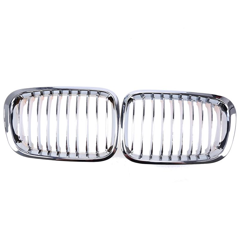 Grills posbay Передняя Центральная широкая вытяжка для BMW 3-Series E46 320td/323i/325i/325ti/328i Седан