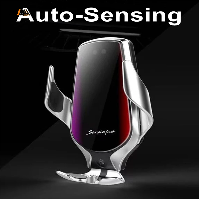 

Car Phone Holder Wireless Charger Multifunction Family Car Automatic Induction Bracket For Iphone Xiaomi Samsung Huawei Zte