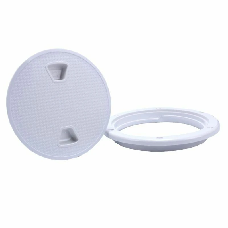 6 дюймов круглый люк Крышка ПАЛУБА ПЛАСТИНА Нескользящая проверка для морской