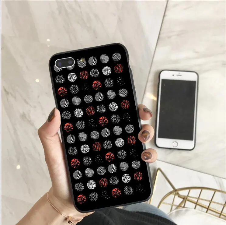 Чехол Twenty One Pilots 21 для Coque iPhone 7 8 XS MAX чехол из мягкого ТПУ задняя крышка 6 6S Plus 5 5S SE X XR