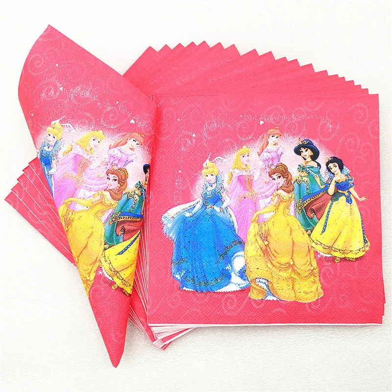 10/20 штук Ариэль/Белоснежка/Belle/Cinderella/Жасмин/Аврора бумага &quotПринцесса&quot