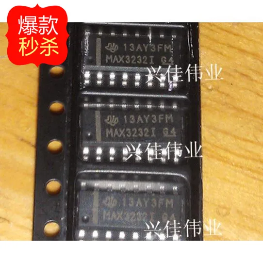 10 шт. новый оригинальный подлинный интерфейсный линейный трансивер MAX3232 MAX3232I
