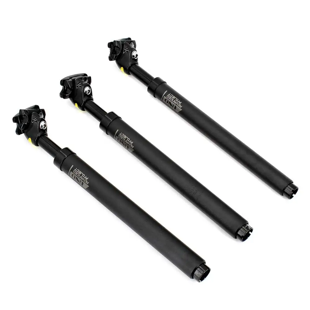 

UNO Bike Seatpost Adjustable MTB Seat Post Alloy Aluminium Suspension Shock Absorber Seatpost for Mountain Bikes