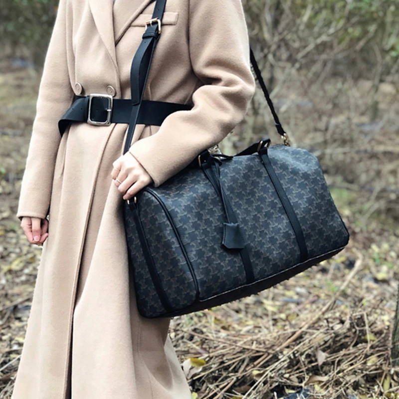 

Genuine Leather Boston Bag for Women Luxury Designer One-shoulder Totes 2021 New Fashion Casual Travel Puses and Handbags Bolso
