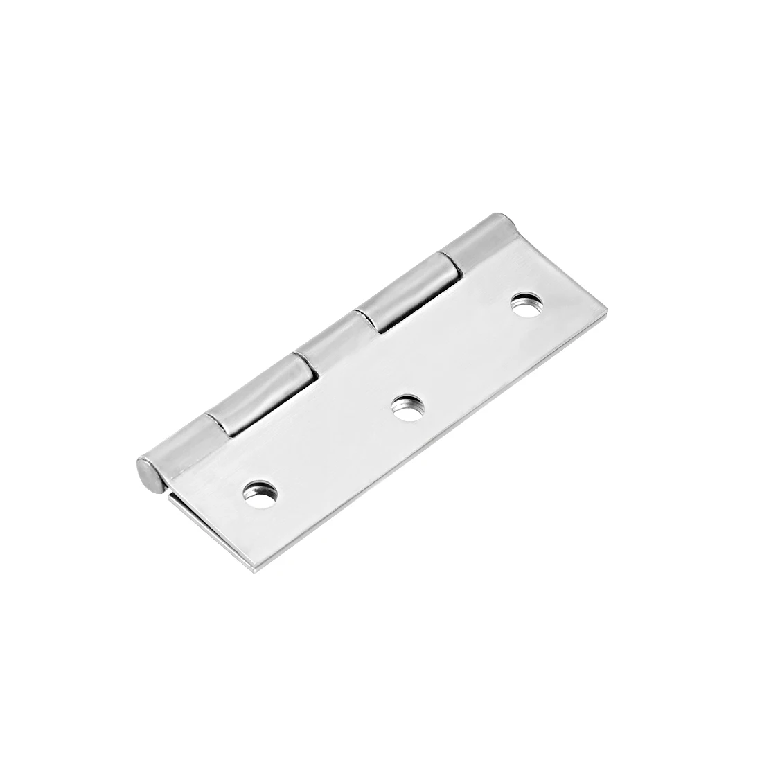 

uxcell 2.95inch Hinge Silver Door Cabinet Hinges Fittings Brushed Chrome Plain 10pcs