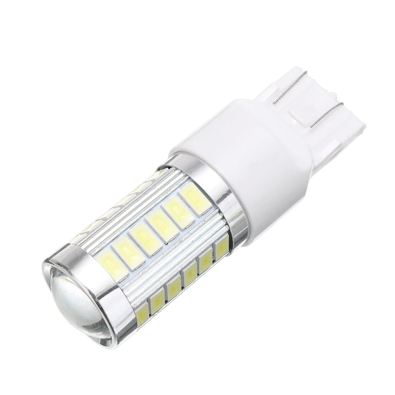 4 шт. T20 7440 W21W 33LED 12V тормоза автомобиля светильник обратный сигнал заднего хода