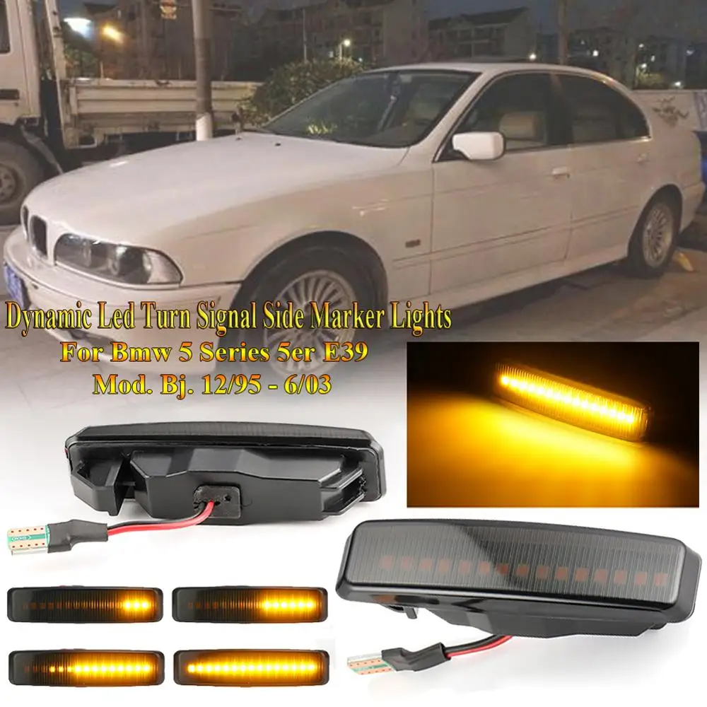 2 шт. светодиодный динамический габаритный светильник s с поворотным сигналом для