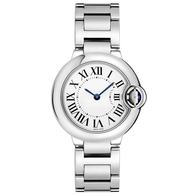 

Top Luxury Sapphire Crystal Women's Quartz Watches All Stainless Steel Ladies Watch Brand Female Clock Woman Wristwatches 28mm