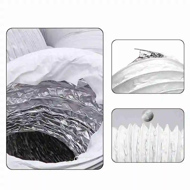 7 м 150 мм кондиционер выхлопная труба гибкие запасные части вентиляционный шланг