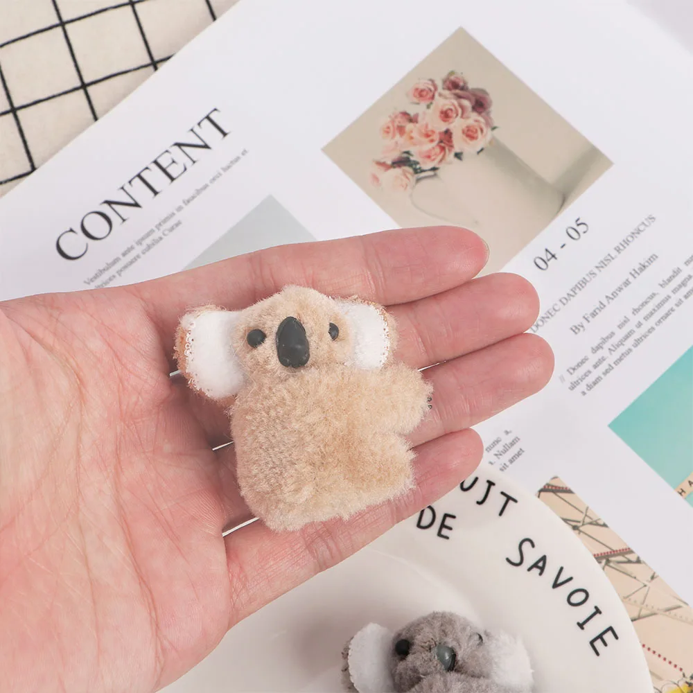 Заколка для волос женская с мультипликационным 3d-изображением коалы | Аксессуары