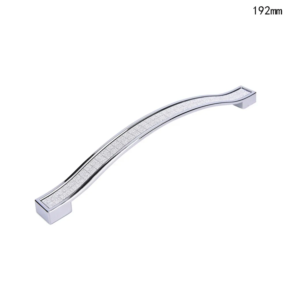 

1PC Zinc alloy Drawer Handle Hole Stainless Steel Boss Bar Cupboard Kitchen Cabinet Door Knob Pull 4 Sizes High Quality New