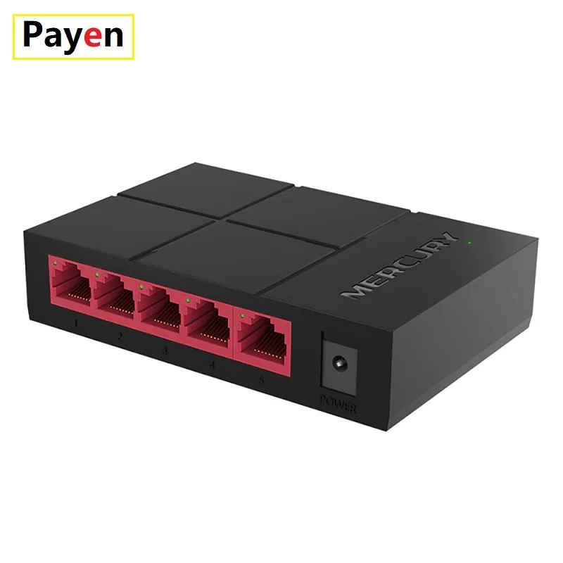 Коммутатор Gigabit с 5 портами 10/100 Мбит/с RJ45 LAN Ethernet|Оптоволоконное оборудование| |