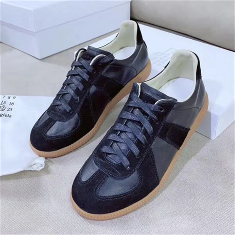 

New Classic Mixed-Color Training Shoes Cowhide Cow Sudue Women Sneakers Running Sport Student Flat Breathable Size 35-40