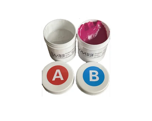 1:1 соотношение смеси Платиновый силикон putty к тому чтобы быстро формы силиконовая