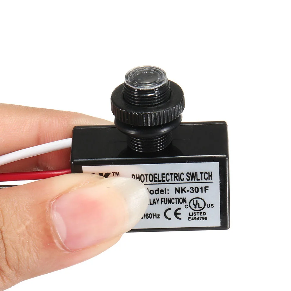 AC80-277V Photocell Dusk to Dawn Button Photo Control Eye Switch Flush Mount AIA99 | Лампы и освещение