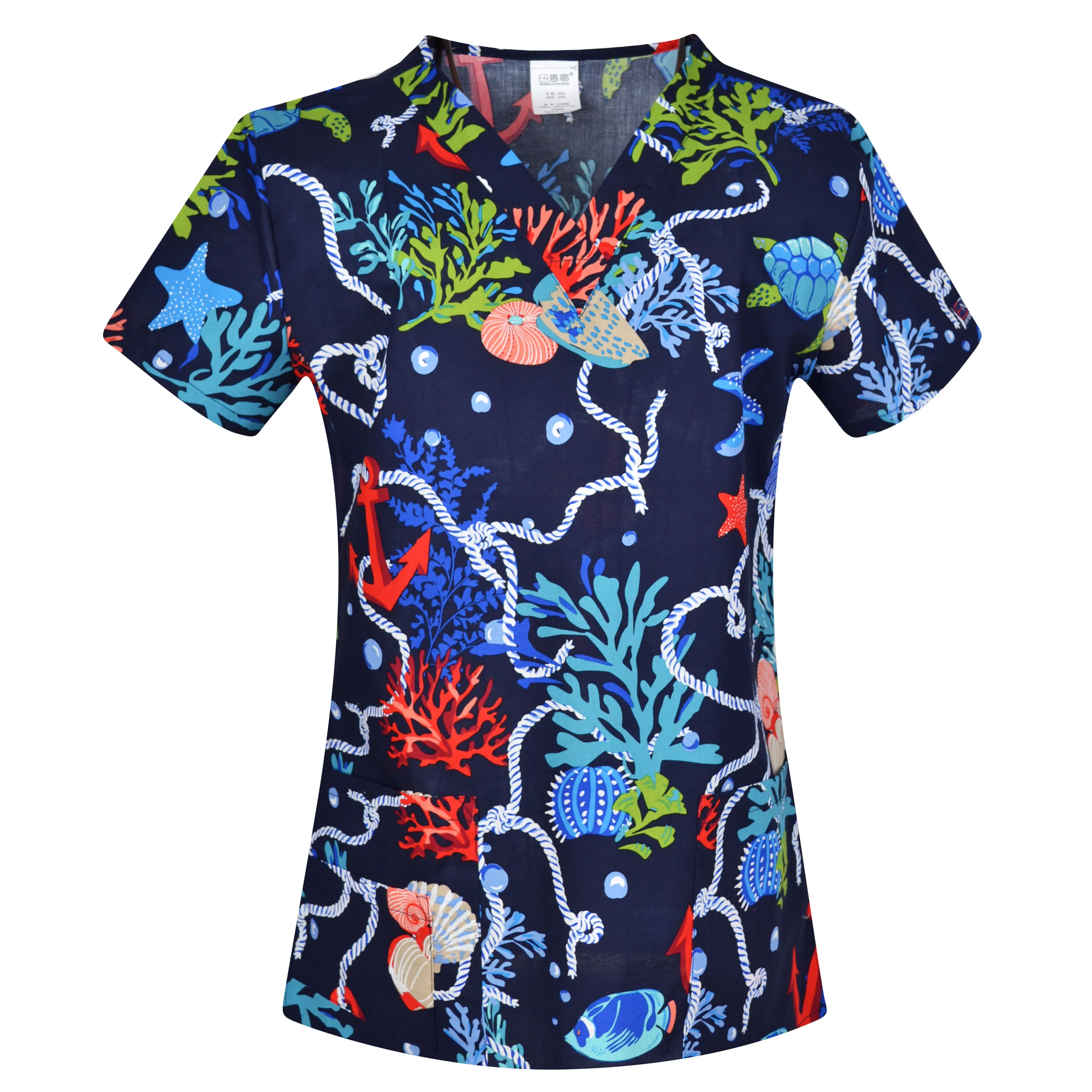 Hennar скрабы топы кормящих Скрабы женские униформа для медсестер medicos para mujer на