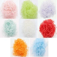 100g colorful shredded crinkle paper raffia confetti candy gift box filler for diy gift box filling wedding christmas home decor