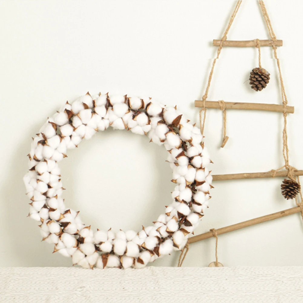 Сухие цветы из натурального хлопка венки для вечерние ринки фестиваля свадьбы