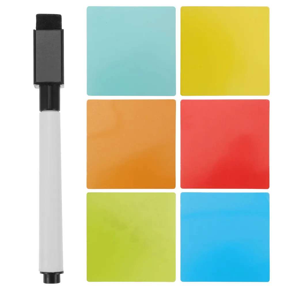 

1 set of Adhesive Paper Notepad Stationery Note Pads Waterproof Memo Pads