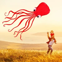3d soft octopus kite cartoon animal outdoor windsock soft kite outdoor easy to fly children toys for christmas new year gift