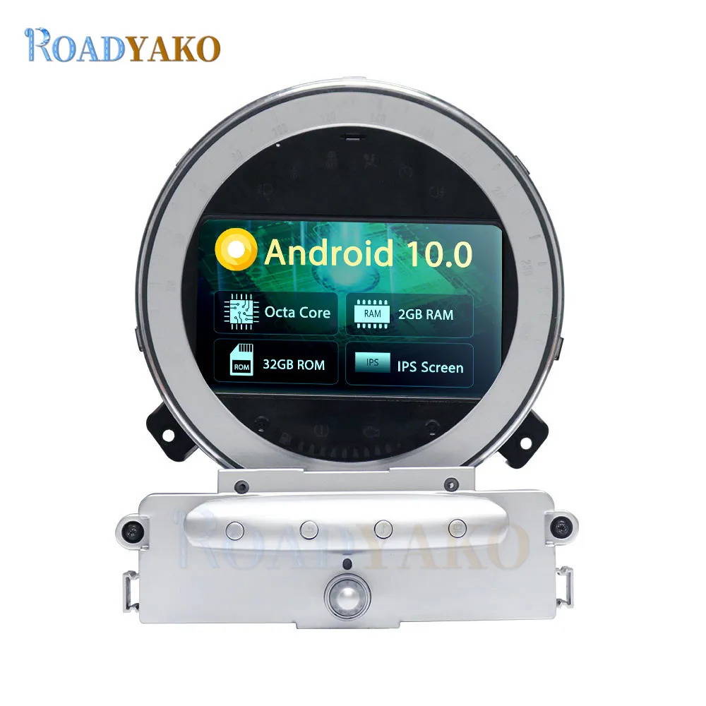 Автомобильный радиоприемник 7 дюймов Android 10 0 2 ГБ 32 автомобильный DVD GPS навигатор