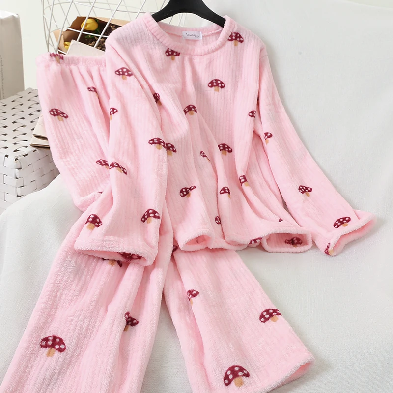 Heliar Розовая вышивка с фруктами женское нижнее белье термо Джон костюмы женская