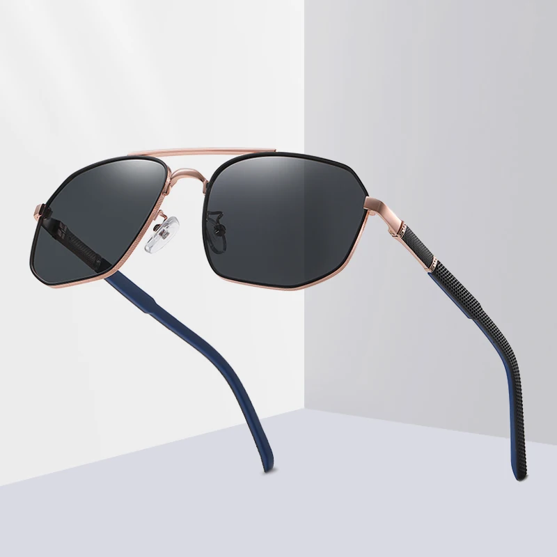 

Luxury Designer Polarized Sunglasses Men UV Protaction Driver Shades Male Vintage Sun Glasses Anti-glare Driving Eyewear 2021