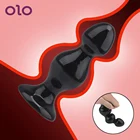 Соло Анальная пробка для массажа простаты и Секс-игрушки для мужские и женские большие анальные шарики Butt Вилки пара игрушки анальный стимулятор огромный Размеры