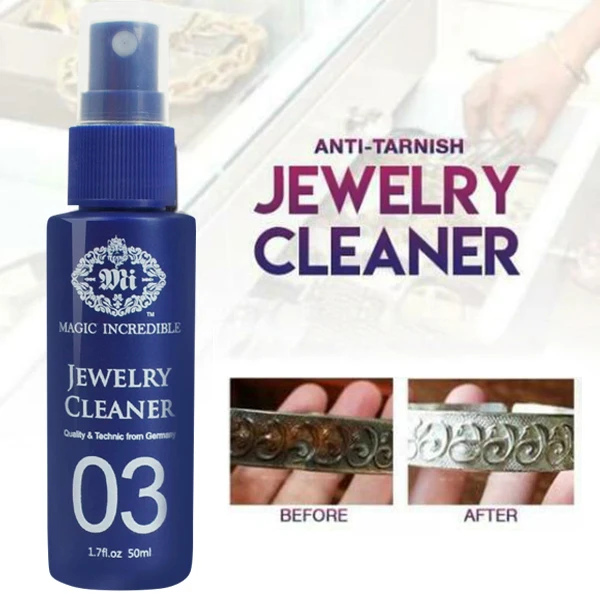 

1/2/3pcs 50ml Anti-tarnish Jewelry Cleaner Gold Silver Watch Diamond Ring Cleaning Spray Cleaning Spray Jewelry Maintenance XH