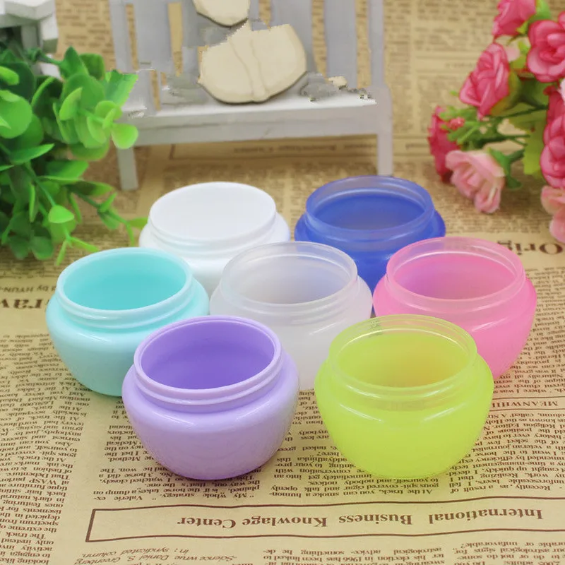 5 шт. многоразовые бутылки пластиковая пустая банка для макияжа дорожный