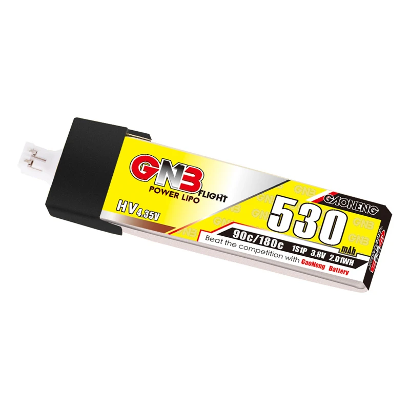 Gaoneng GNB 1S 3 8 в 530 мАч HV LiPo аккумулятор макс. 180C PH2.0 разъем с зарядным устройством для