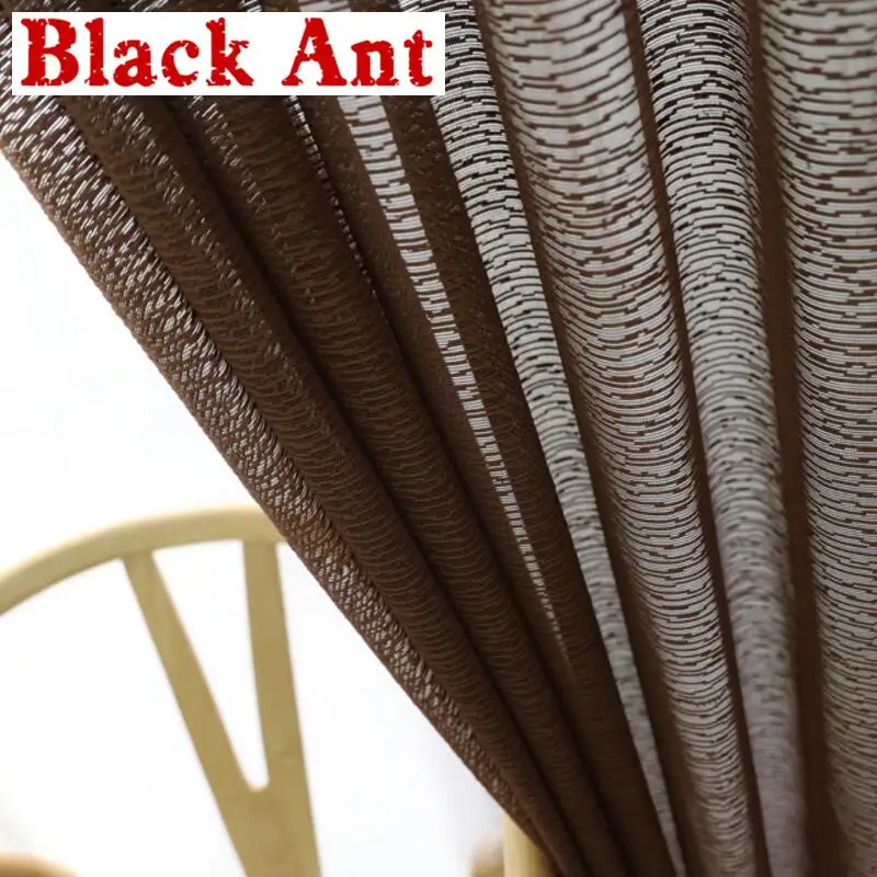 Современные занавески для гостиной спальни тюлевые сетчатые прозрачные вуали