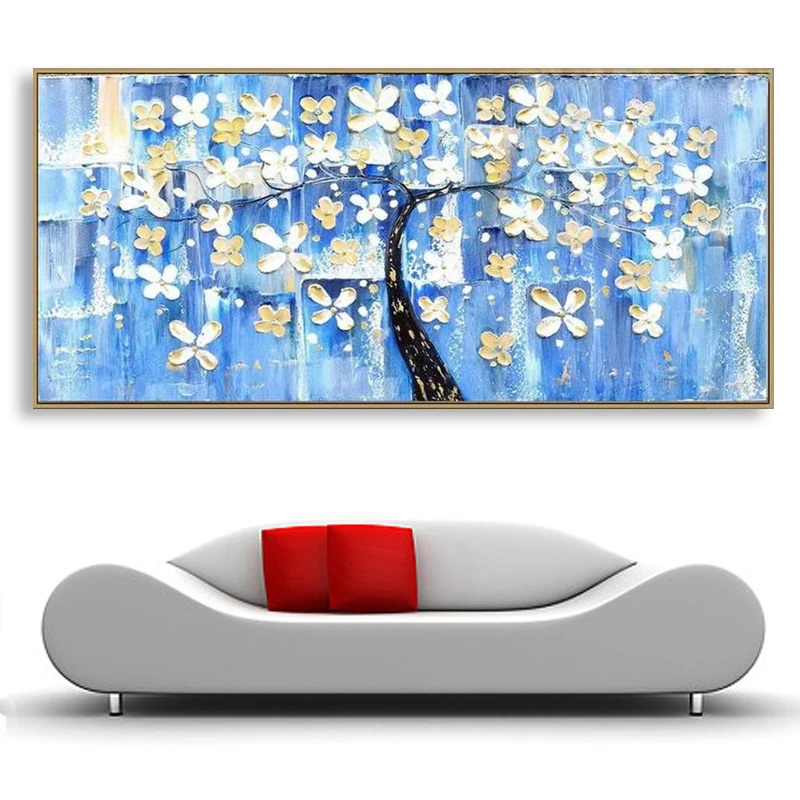 

handmade oil painting on canvas modern 100% Best Art Modern Abstract oil painting original directly from art is LA1-183