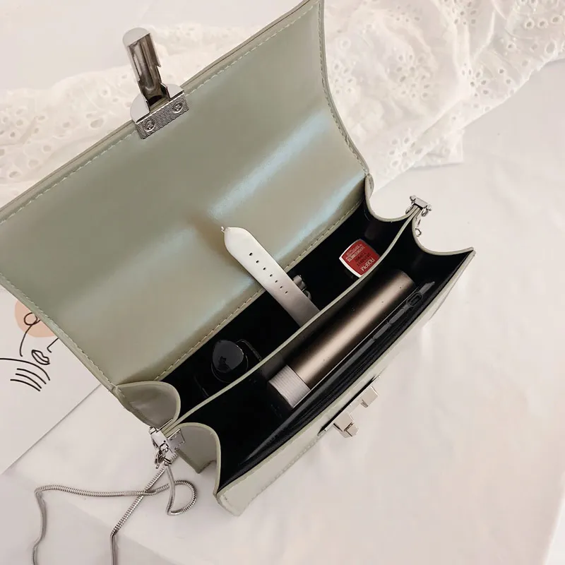 Женская сумка через плечо из искусственной кожи водонепроницаемая черная