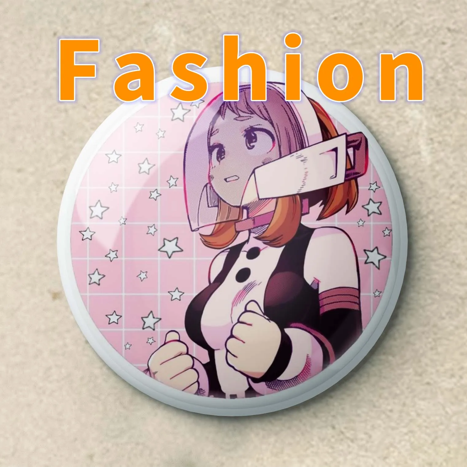 

Мягкая эмалированная заколка Uraraka Ochaco My Hero Академия cvw, Мультяшные металлические ювелирные изделия, заколка на лацкан, воротник, модный Деко...