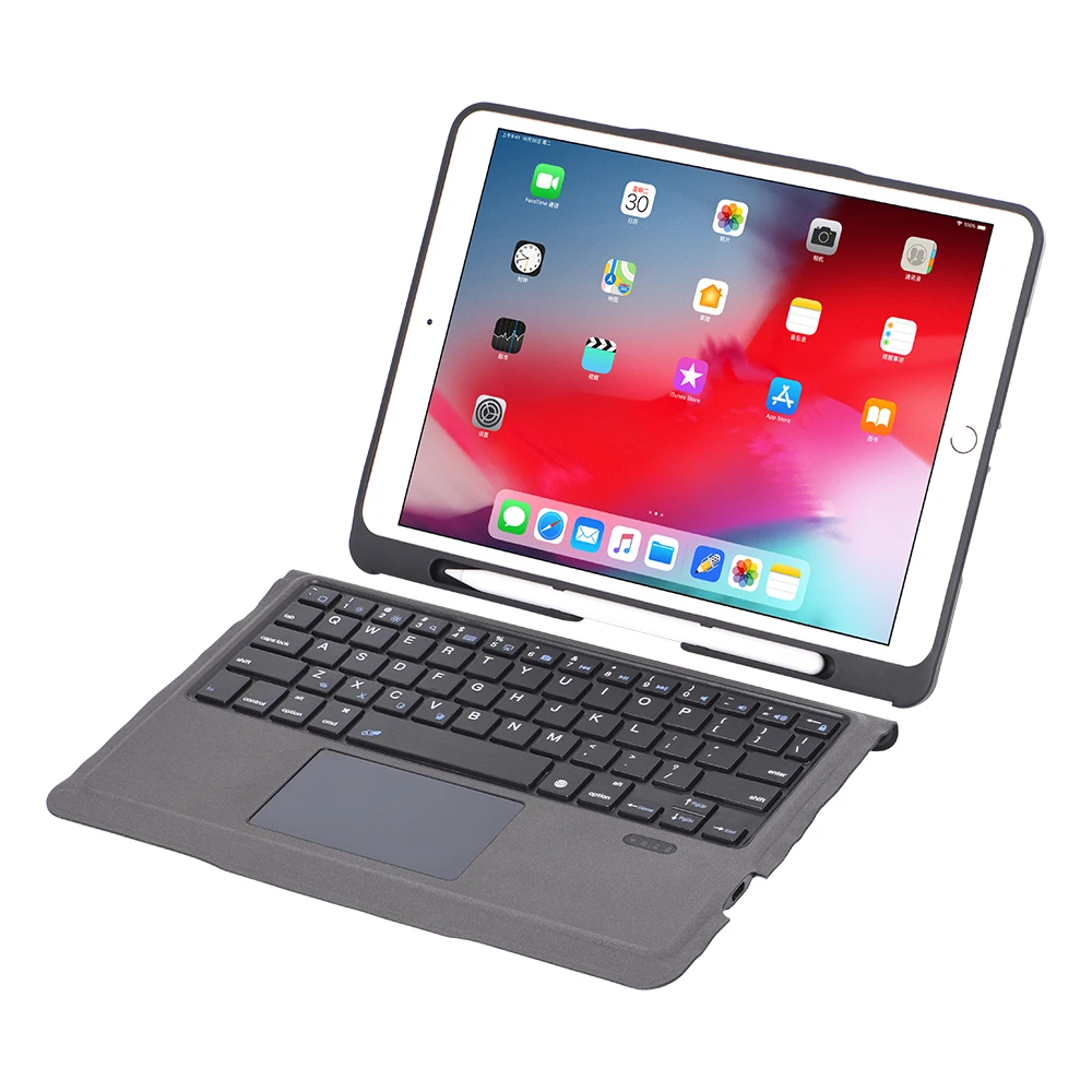 Чехол с сенсорной панелью для iPad беспроводной клавиатурой защитный чехол