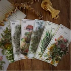 40 шт.лот Kawaii канцелярские наклейки натуральные дорожные наклейки ручной работы для дневника декоративные мобильные наклейки для скрапбукинга DIY крафтовые наклейки