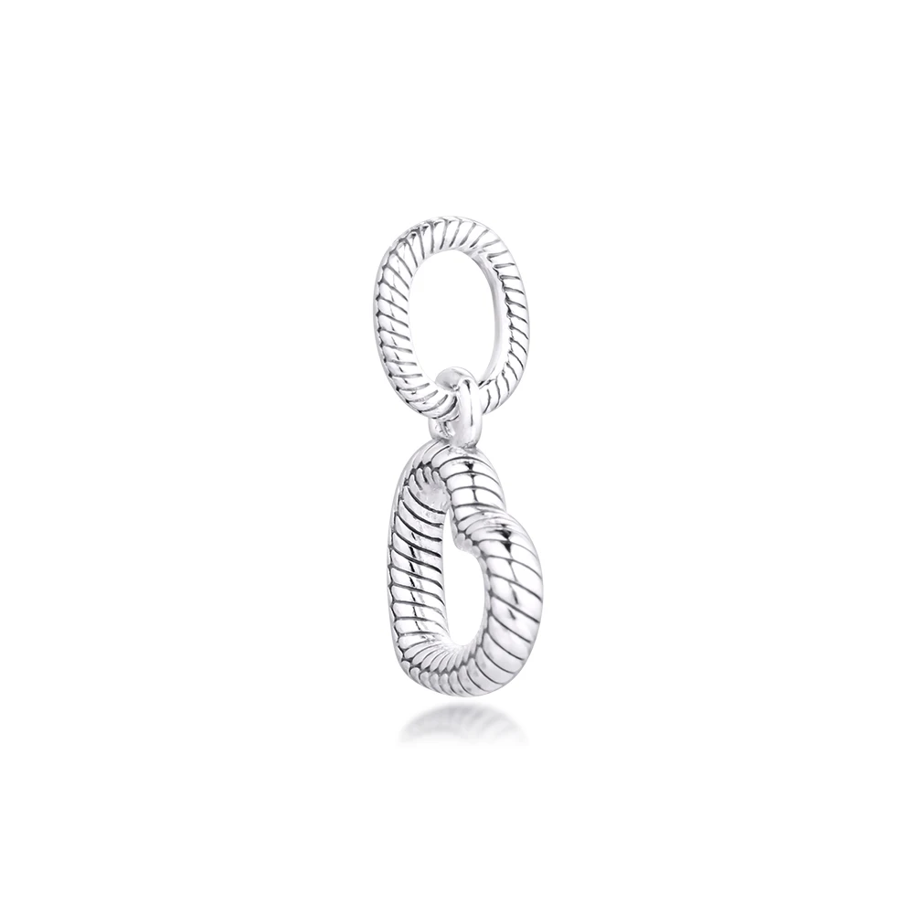 

925 Silver Snake Chain Pattern Open Heart Pendant Necklace Bracelet 100% 925 Sterling Silver Jewelry Free Shipping