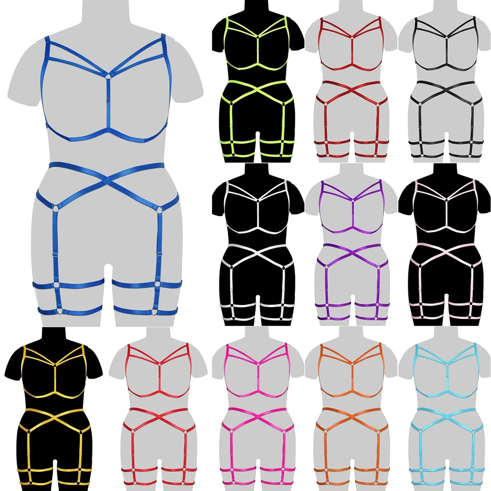 

Готическое тело, ремень с вырезами, набор ремней для подвязки, Эротический бюстгальтер с бретельками