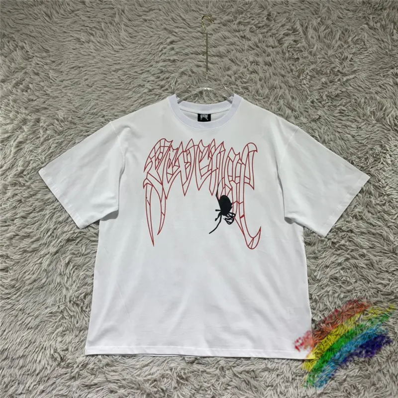

2021ss SPIDER XXXtentacion Revenge T Shirts Men Women 1:1 Best Quality Casual Top Tees T-shirt New