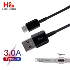 HOHOO оригинальный 100 см 150 см 200 см 3.1A Type-C USB-кабель для Samsung Galaxy A51s A30s A10s Кабель быстрой зарядки для Galaxy S21 20 5G 10 9 8 s плюс кабель для быстрой зарядки