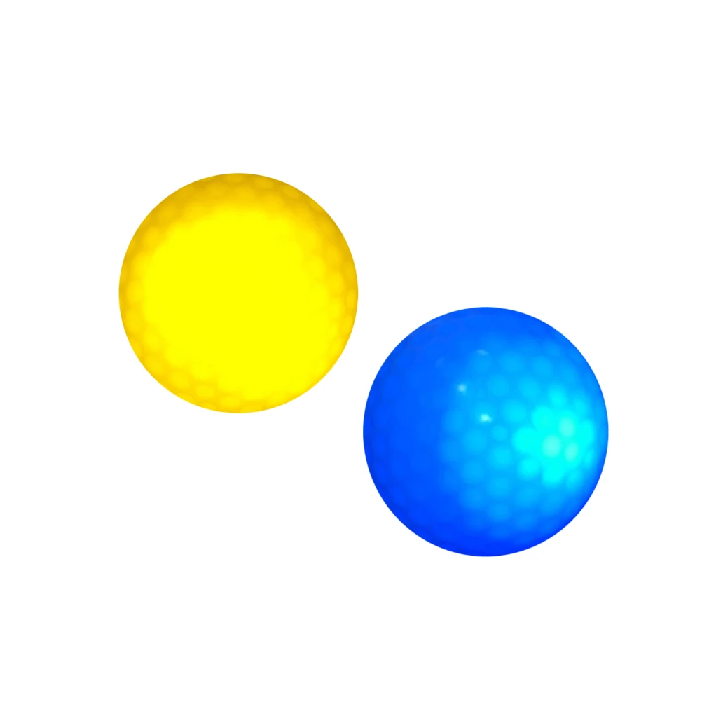 2 шт. светящийся шар для гольфа ночник светодиодный мячик световой игры на