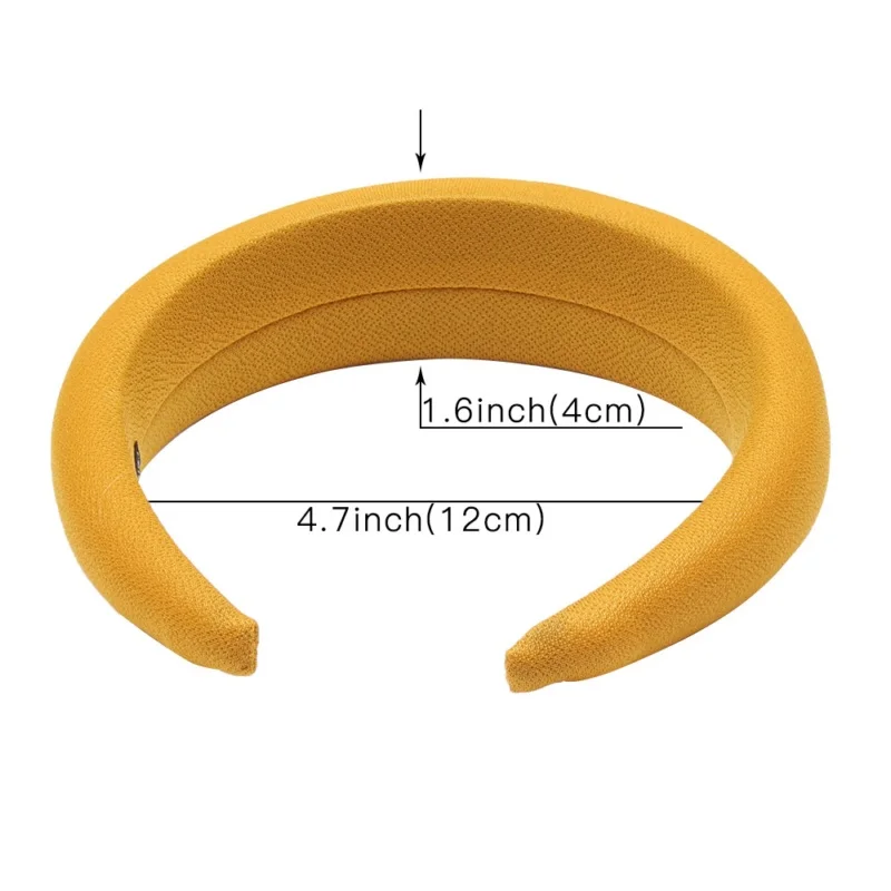 Ободок для волос Мягкий женский Воздухопроницаемый бандаж на голову пластиковый