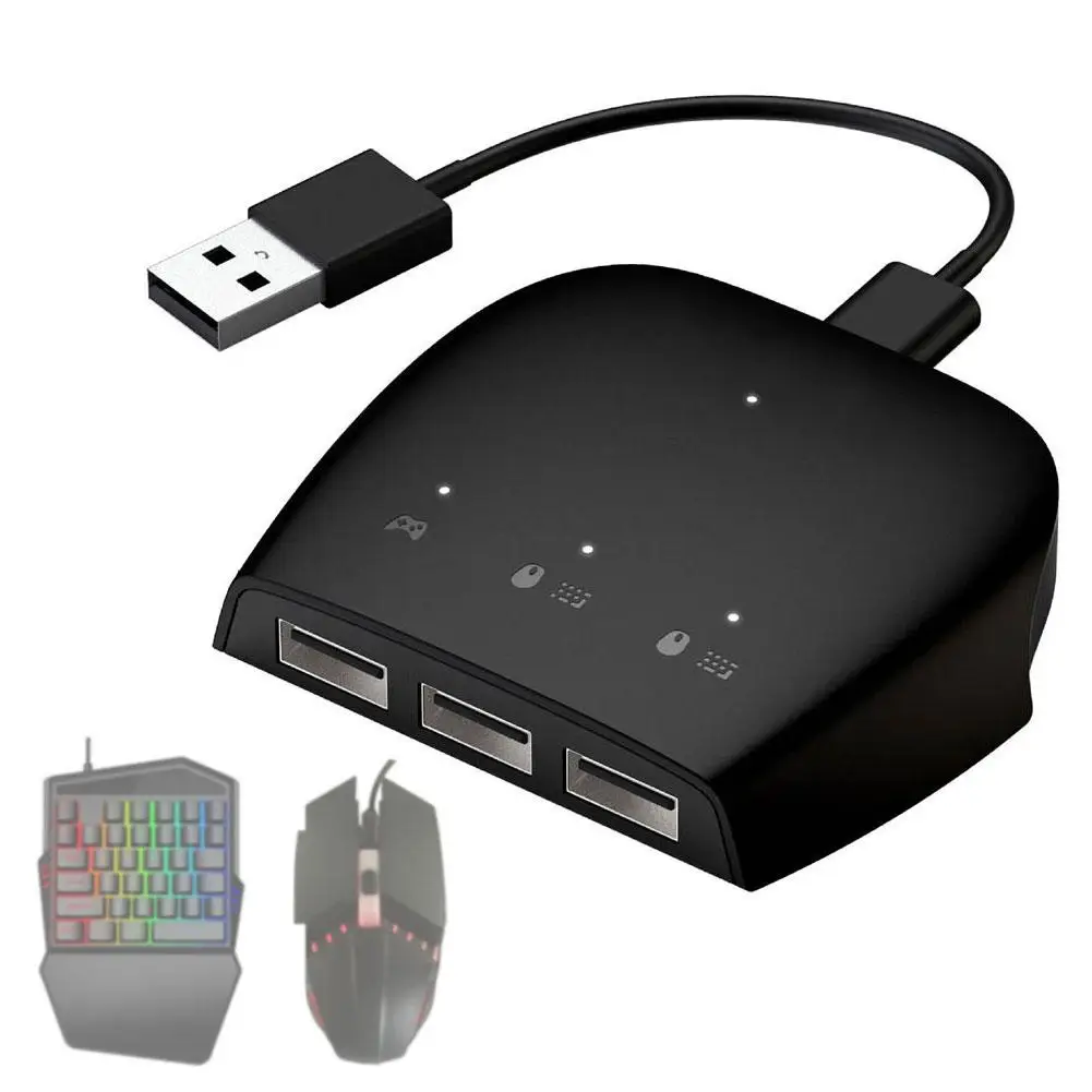 Переходник для мыши PS3/PS4/switch/XBOXONE/XBOX360 конвертер клавиатуры с проводной
